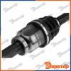 Demi-Arbre de Transmission MTM droite pour RENAULT | NPW-RE-212, 25094